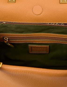 Bolsa satchel Abbacino de piel para mujer