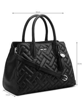Bolsa satchel Nine West para mujer