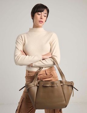 Bolsa bucket Map para mujer