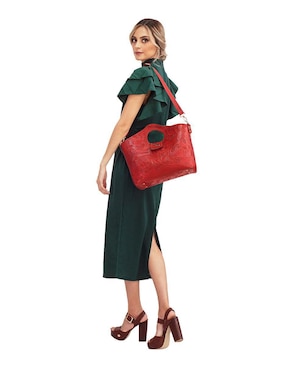 Bolsa tote Angelozano Set Bolsa Teresa de piel para mujer