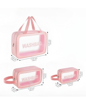 Set cosmetiquera Xtellar impermeables 3 piezas