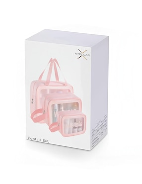 Set cosmetiquera Xtellar impermeables 3 piezas