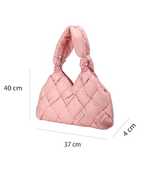 Bolsa hobo Enso Padded Grid para mujer