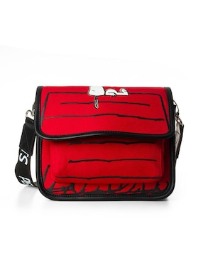 Bolsa crossbody Peanuts Red House Snoopy para mujer