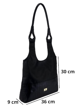 Bolsa tote Cruzi de piel para mujer