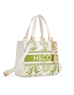Bolsa satchel H&co Viktoria para mujer