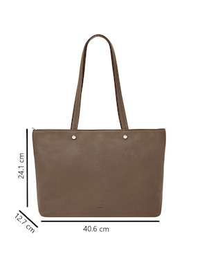 Bolsa tote Fossil Jessie de piel para mujer