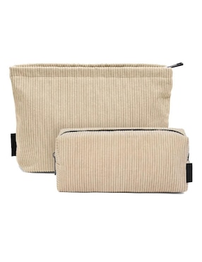 Set cosmetiquera multiusos Güish de pana 2 piezas