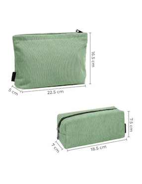 Set cosmetiquera Güish 2 piezas unisex