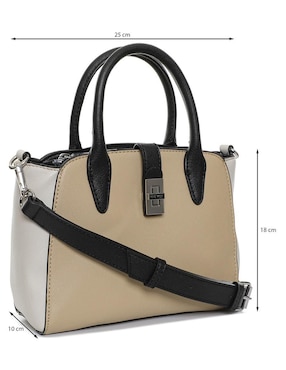 Bolsa satchel Nine West Eastyn para mujer