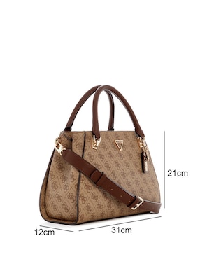 Bolsa satchel Guess Noelle Ii Luxury para mujer