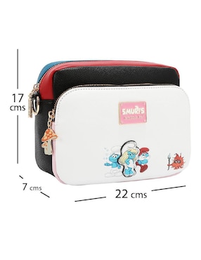 Bolsa crossbody Nicole Lee Pitufos para mujer