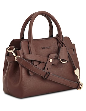 Bolsa satchel Nine West Lille para mujer