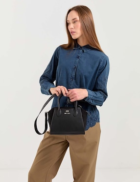 Bolsa satchel Nine West para mujer