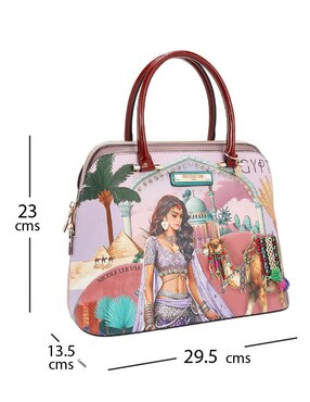 Bolsa dome Nicole Lee Queen Cleopatra para mujer