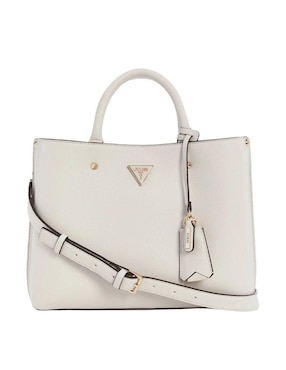 Bolsa satchel Guess Meridian para mujer