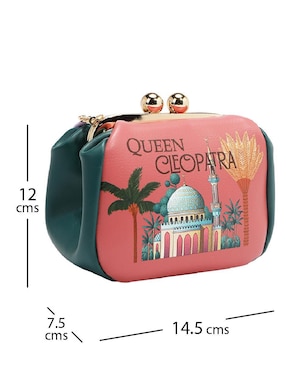 Bolsa crossbody Nicole Lee Queen Cleopatra para mujer