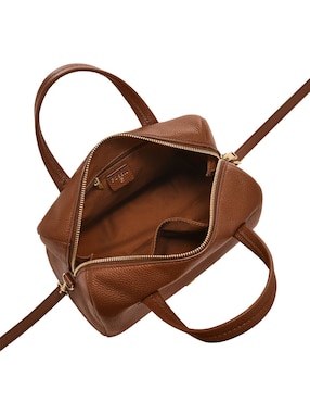 Bolsa satchel Fossil Lainey de piel para mujer