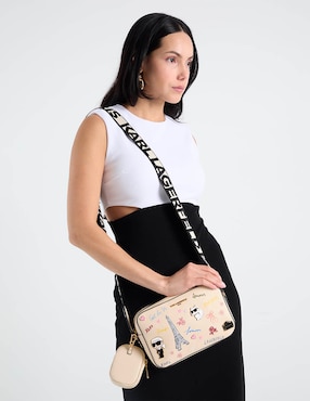 Bolsa crossbody Karl Lagerfeld Paris para mujer