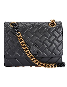 Bolsa crossbody Kurt Geiger King Black On de piel para mujer