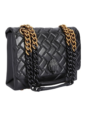 Bolsa crossbody Kurt Geiger King Black On de piel para mujer