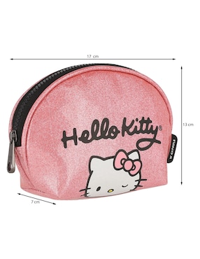 Set cosmetiquera para maquillaje W Capsule Hello Kitty 3 piezas para mujer