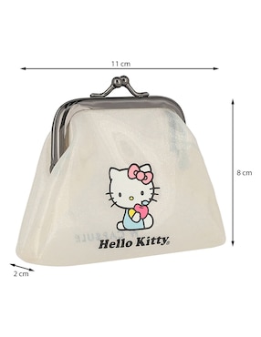 Set cosmetiquera para maquillaje W Capsule Hello Kitty 3 piezas para mujer