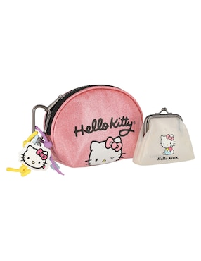 Set cosmetiquera para maquillaje W Capsule Hello Kitty 3 piezas para mujer