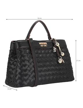 Bolsa satchel Westies Editors para mujer