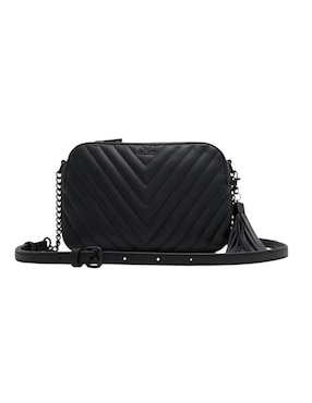 Bolsa crossbody Aldo Black One de piel para mujer Bolsa crossbody Aldo Black One de piel para mujer