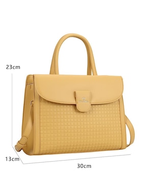 Bolsa satchel Olimba para mujer