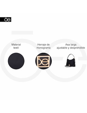 Bolsa hobo Cloe Aganli para mujer