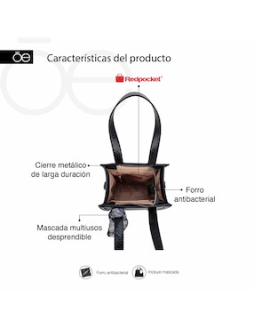 Bolsa tote Cloe Gigroli para mujer