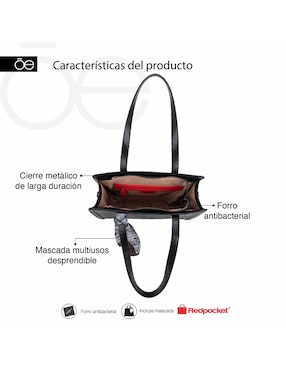Bolsa tote Cloe Gigroli para mujer