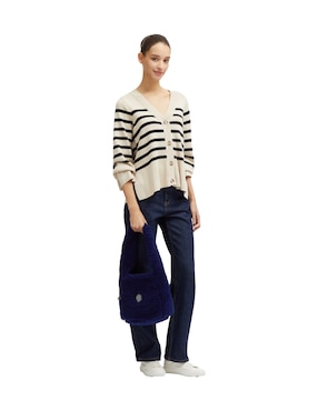 Bolsa shoulder Kipling Holiday Fuzz + para mujer