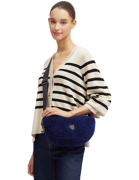 Bolsa crossbody Kipling Holiday Fuzz + para mujer
