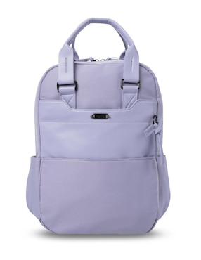 Mochila con portalaptop Totto Toscana impermeable para mujer