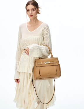 Bolsa satchel H&CO Montserrat para mujer