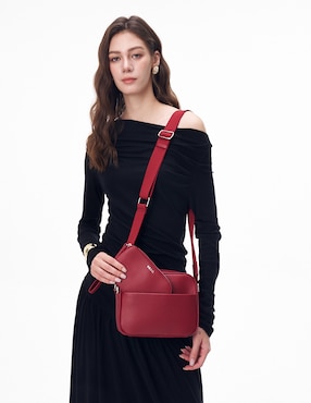 Bolsa crossbody H&CO Audrey para mujer