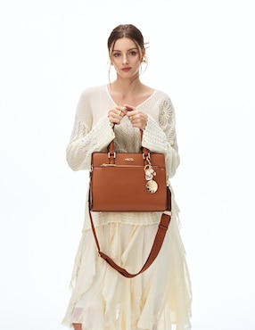 Bolsa satchel H&CO Ariadna para mujer