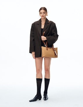 Bolsa satchel H&CO Betina para mujer