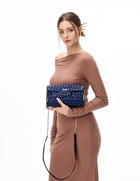Bolsa flap H&CO Agata para mujer