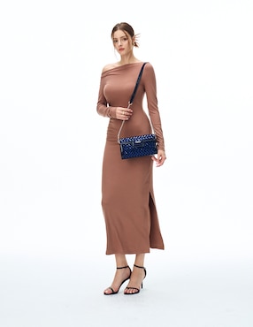 Bolsa flap H&CO Agata para mujer