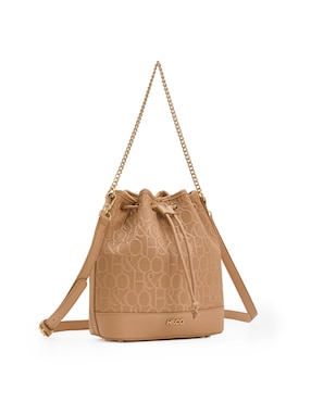 Bolsa bucket H&CO Violetta para mujer