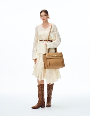Bolsa tote H&CO Montserrat para mujer