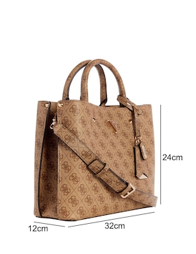 Bolsa satchel Guess Meridian II para mujer