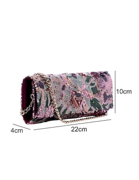Bolsa clutch Guess Elsie para mujer