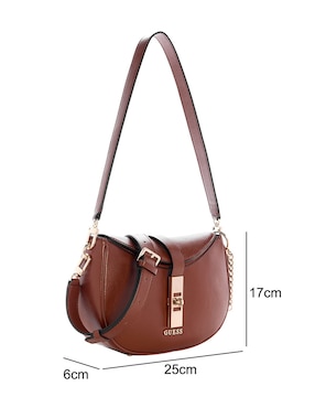Bolsa shoulder Guess Brooke para mujer