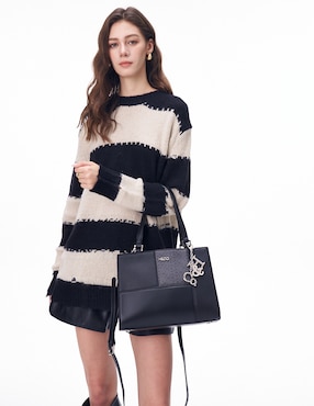 Bolsa satchel H&Co Carolina para mujer