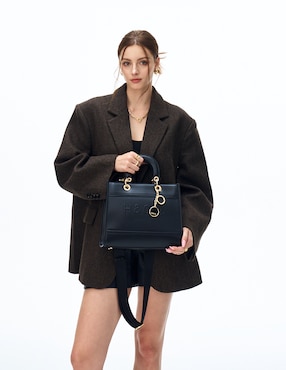 Bolsa satchel H&CO Susana para mujer